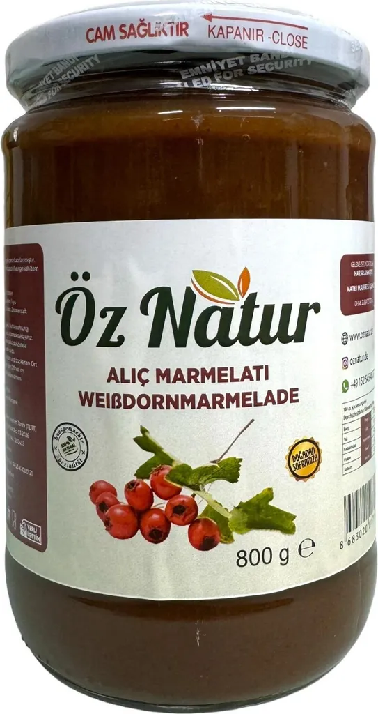 Öz Natur | Hawthorn Jam 800g
