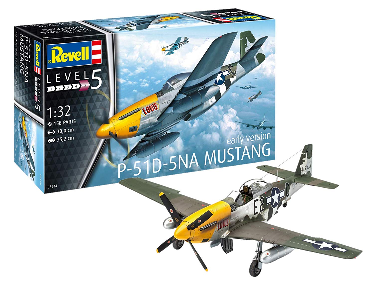 Revell P D Mustang Plane
