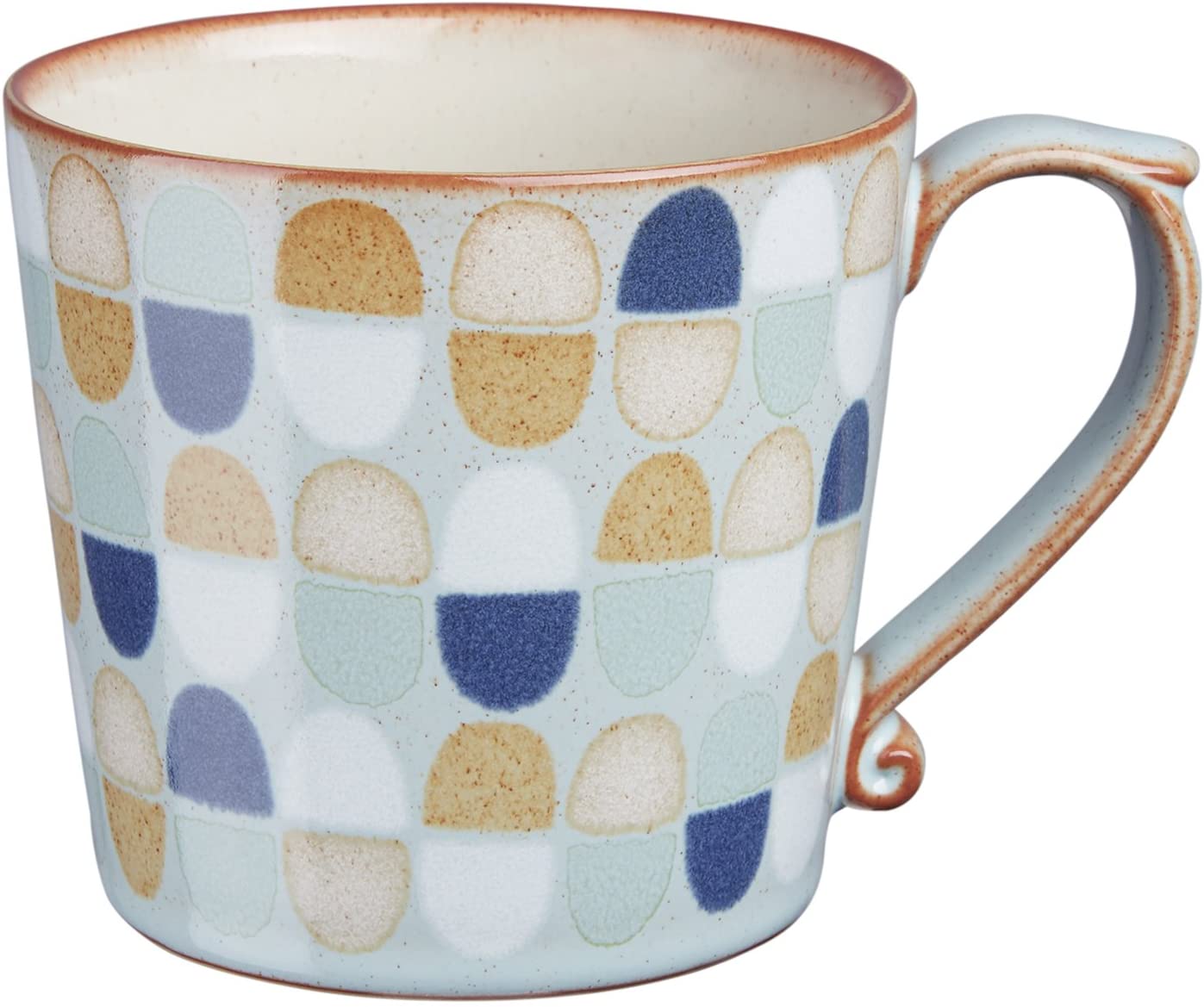 Denby 300 ml Heritage Pavilion Large Accent Mug, Blue