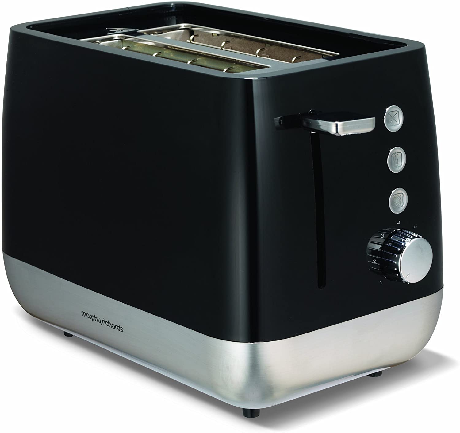 Morphy Richards 221152 Chroma Two Slice Toaster - Black