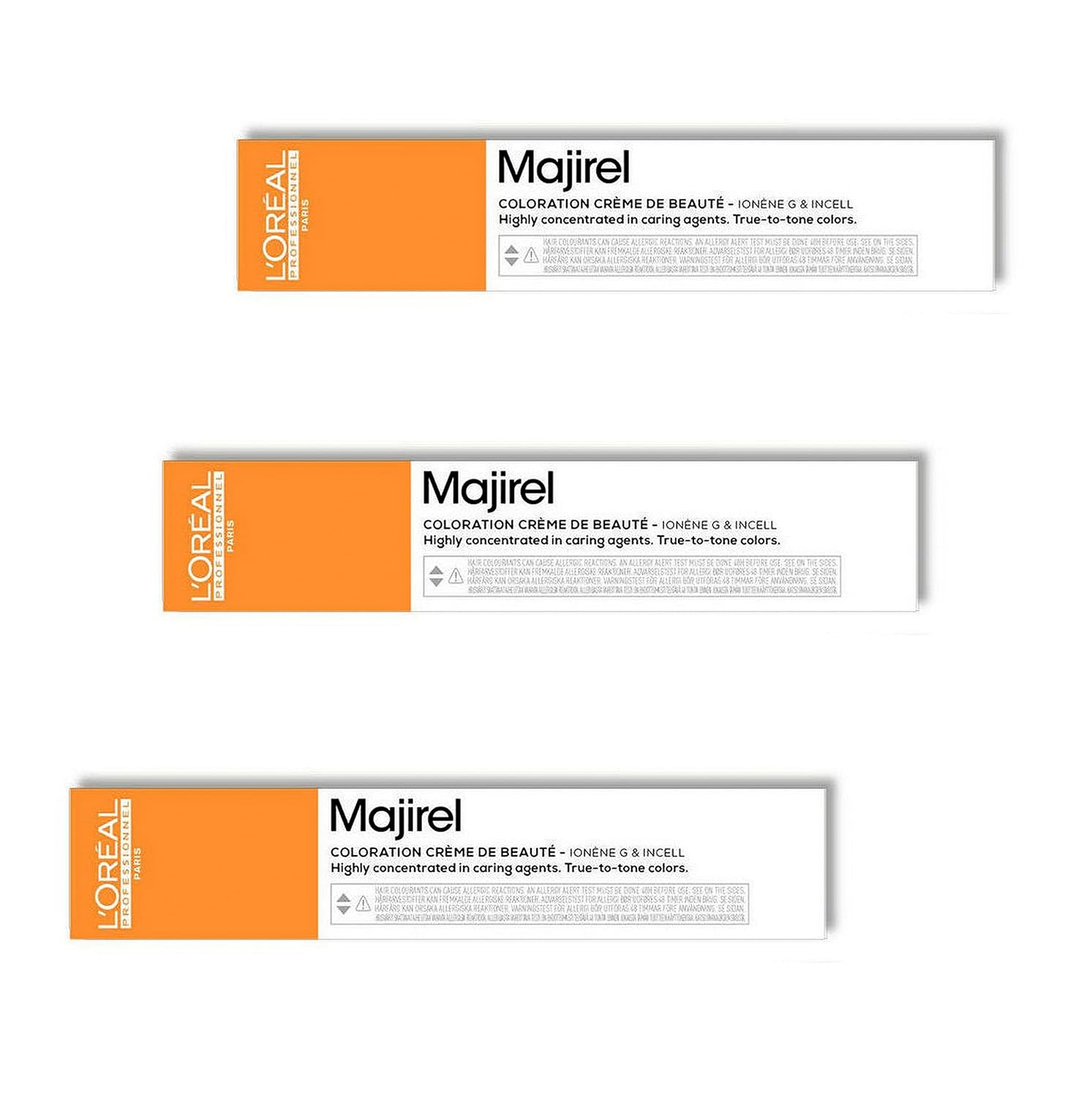L'Oréal Paris 3x Loreal Majirel 9,3 Sehr Helles Blond Gold Creme Haarfarbe - 50ml