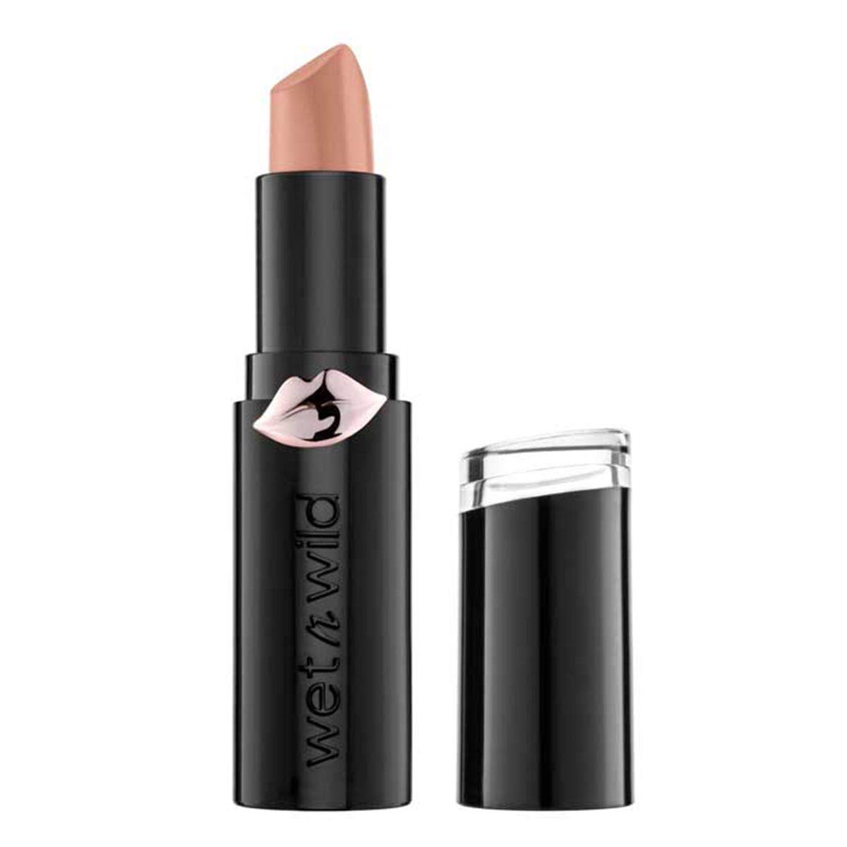 wet n wild, Megalast Lipstick, Long-Lasting Moisturizing Matte Lipstick, Extra Fine Formula with Micro Balls, Natural Extracts, Coenzyme Q10, Vitamin A & E, Never Nude