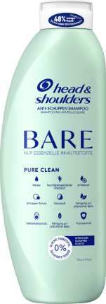 head&shoulders Shampoo anti-shed bar pure clean, 400 ml