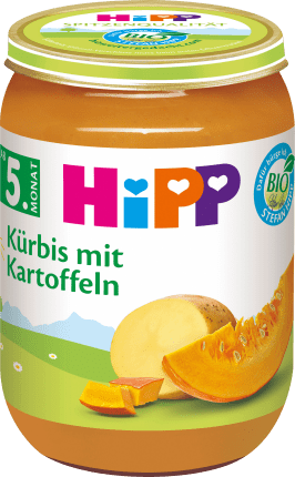 HiPP Vegetable pumpkin with potatoes, from the 5th month, 190 g