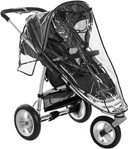iSi Mini 5260000 A Rain Cover This Rain Cover protects your child, Rain Hat, One Size, Transparent