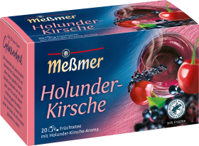 Meßmer Fruit tea elderberry, cherry (20 bags), 55 g