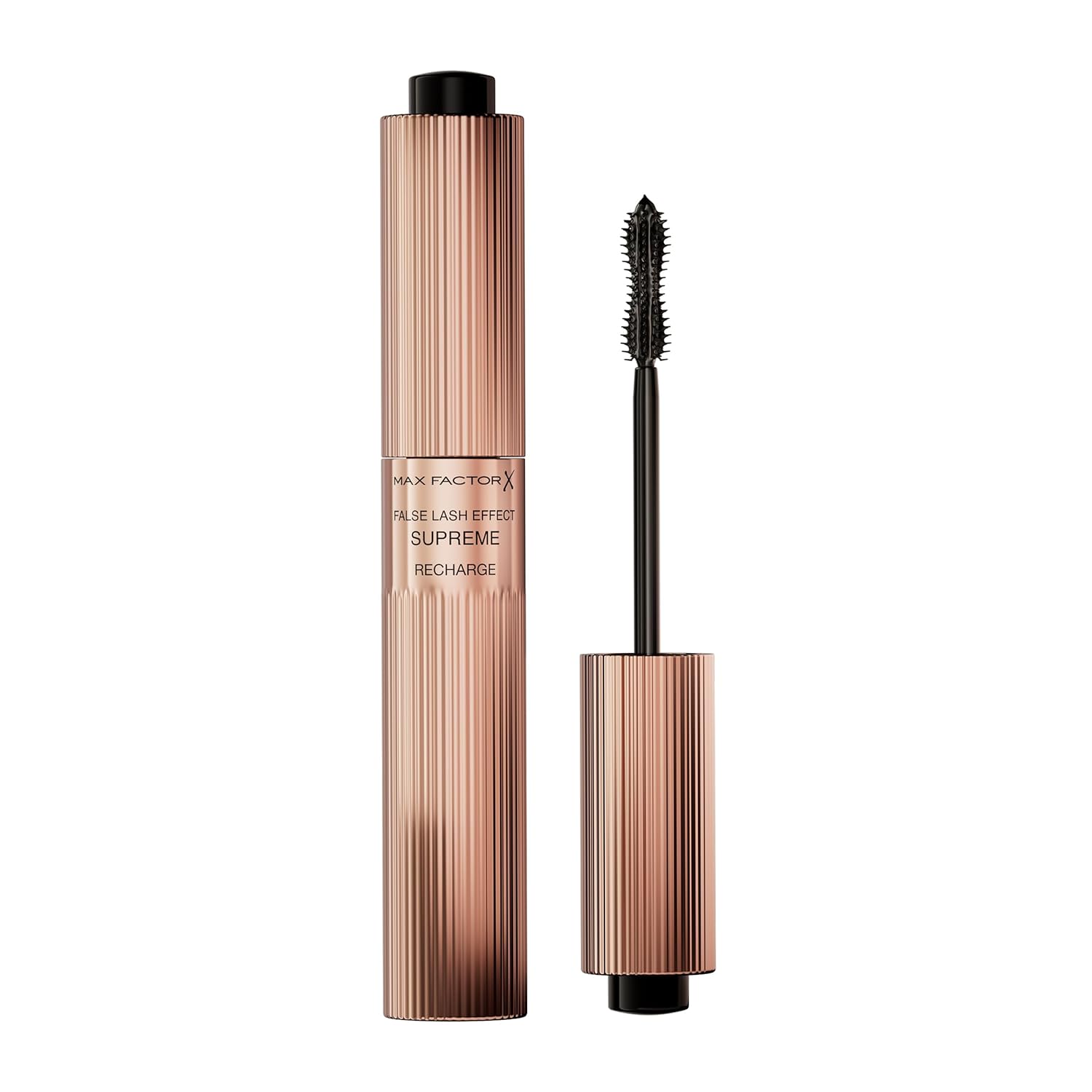 Max Factor False Lash Effect Supreme Recharge Mascara, Refillable Volume Mascara with Keratin Care Formula, Color Black