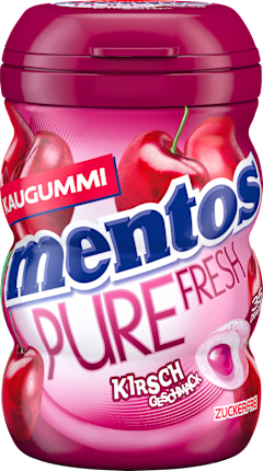 Mentos Chewing gum, Pure Fresh Cherry flavor, sugar-free (35 pieces), 67.9 g