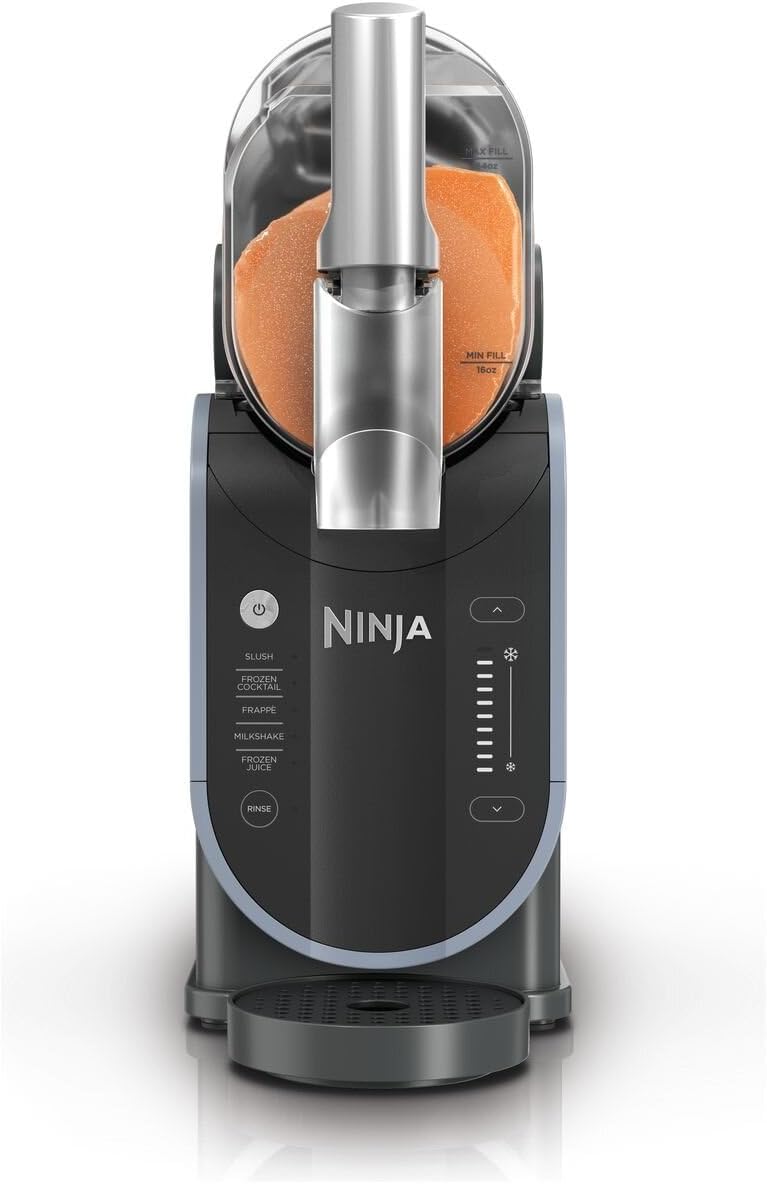 Ninja SLUSHi Frozen Drink Maker for Slush, Frozen Cocktails, Frappe, Milkshakes and Frozen Juice, No Ice or Preparation Required, WhisperChill Technology 1.9L