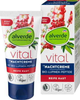 alverde NATURKOSMETIK Vital night cream, 50 ml