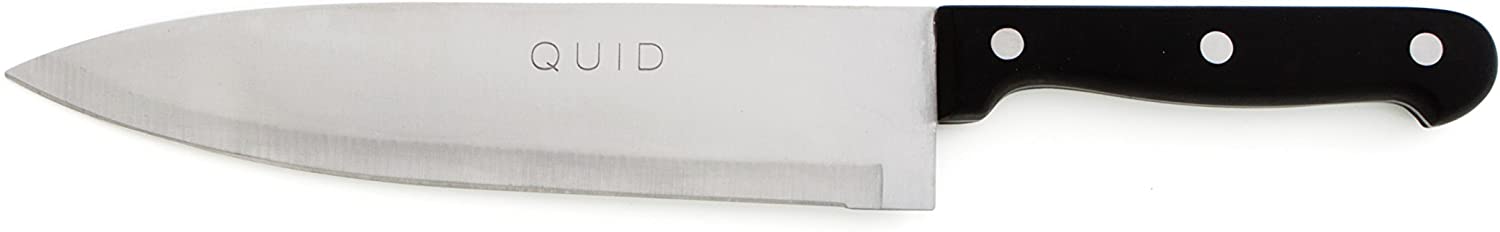 Quid Kitchen Chef Butcher Knife 20 cm Stainless Steel Black 0.36 cm