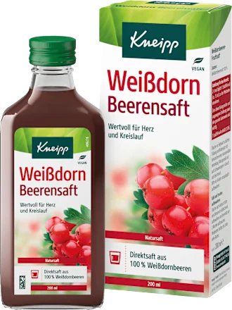 Kneipp Hawthorn berry juice for heart and circulatory system, 200 ml