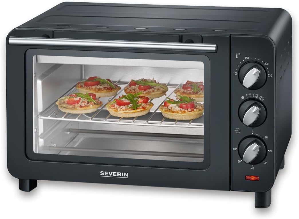 SEVERIN To 2042 Baking and Toaster Oven 1200 W Black