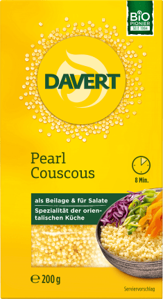 Davert Couscous, Pearl Couscous, 200 g