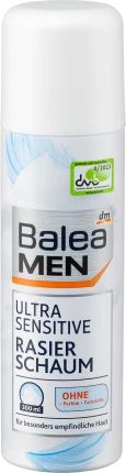 Balea MEN Shaving foam ultra sensitive, 300 ml