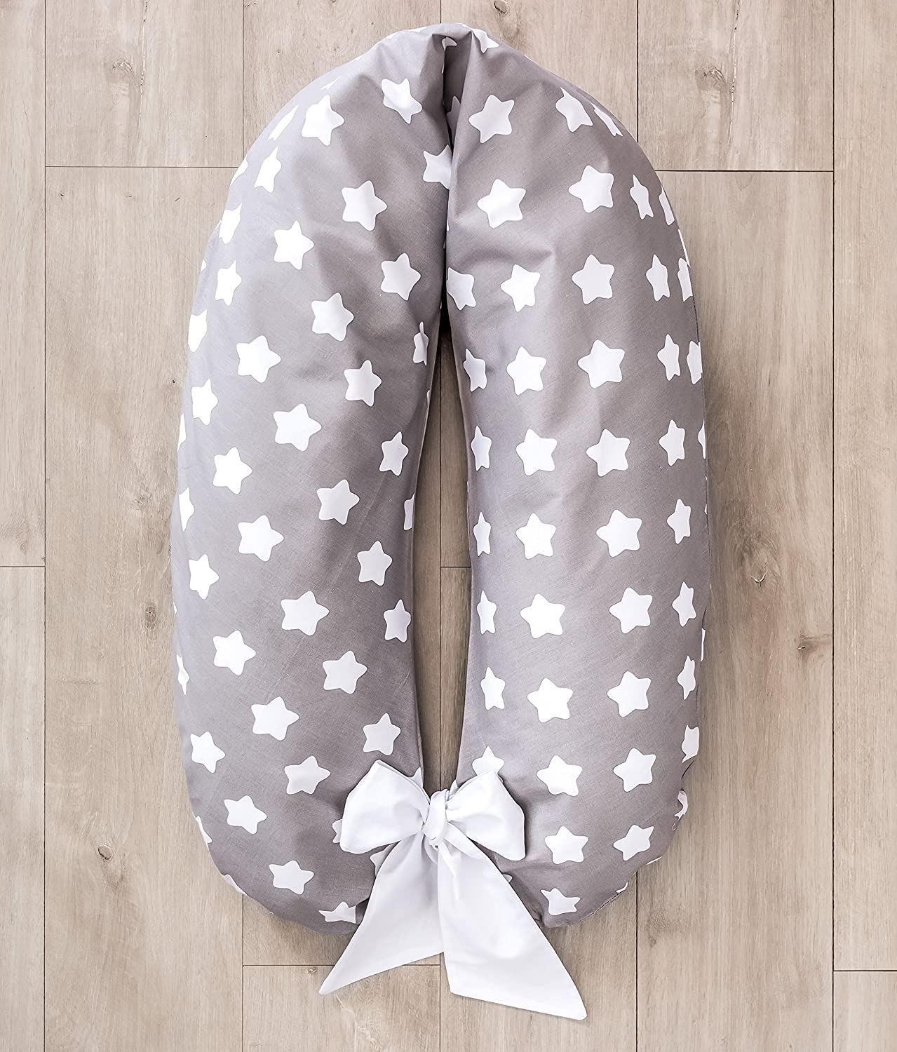 Loolay® Pillow Xxl Super Soft With Bow Body Pillow Including Cover 170 Cm/P