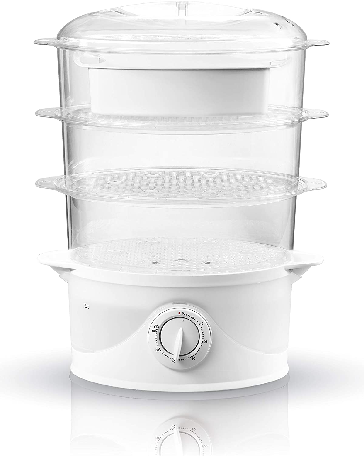Adler Eagle Ad 633 Steamer, 800 Watt, White