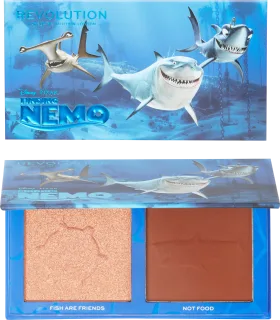 Revolution Bronzer and Highlighter Palette X Finding Nemo Fish Are Friends, 9 g