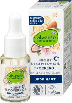 alverde NATURKOSMETIK Facial oil Night Recovery, 15 ml