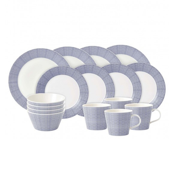 Royal Doulton Pacific Plate Set 16 Parts