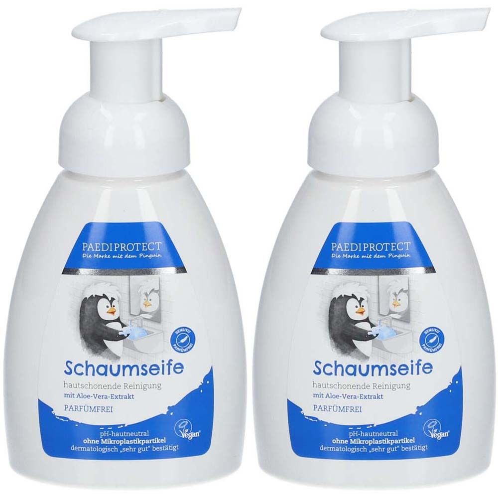 PAEDIPROTECT Schaumseife 2x250 ml