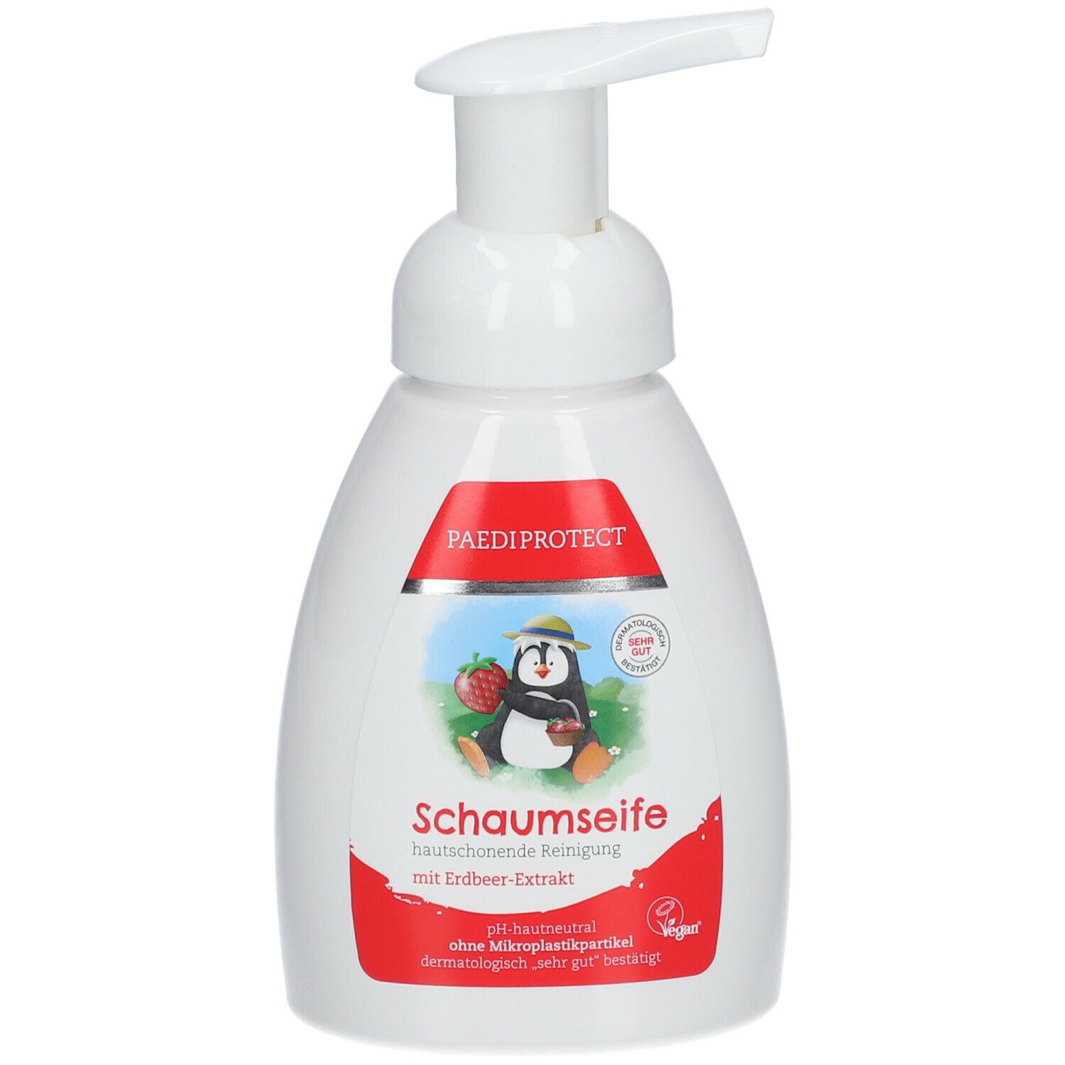 PAEDIPROTECT Schaumseife Erdbeere 250 ml