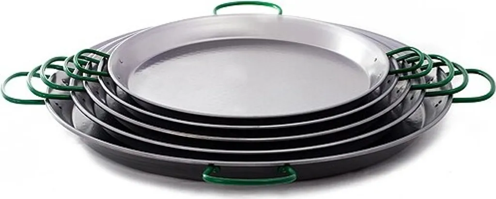 Vaello Paella pan 32cm, polished steel