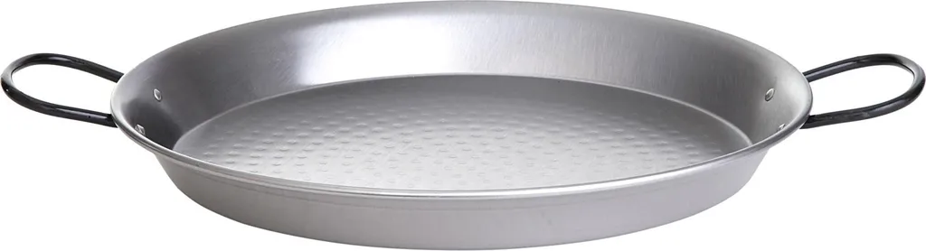 PAELLA WORLD Paella pan, polished steel, Ø 28 cm
