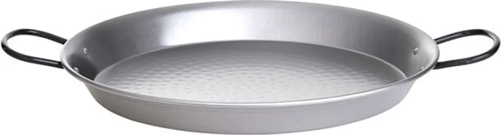PAELLA WORLD Paella pan, polished steel, Ø 46 cm