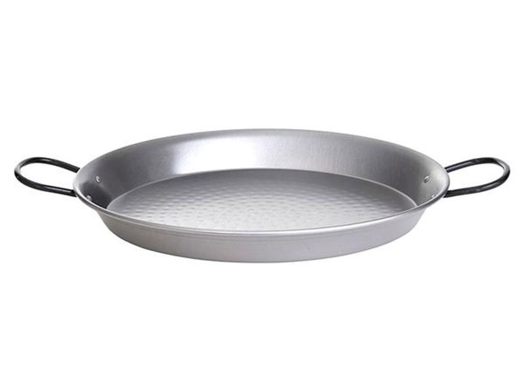 PAELLA WORLD Paella pan, polished steel, Ø 50 cm