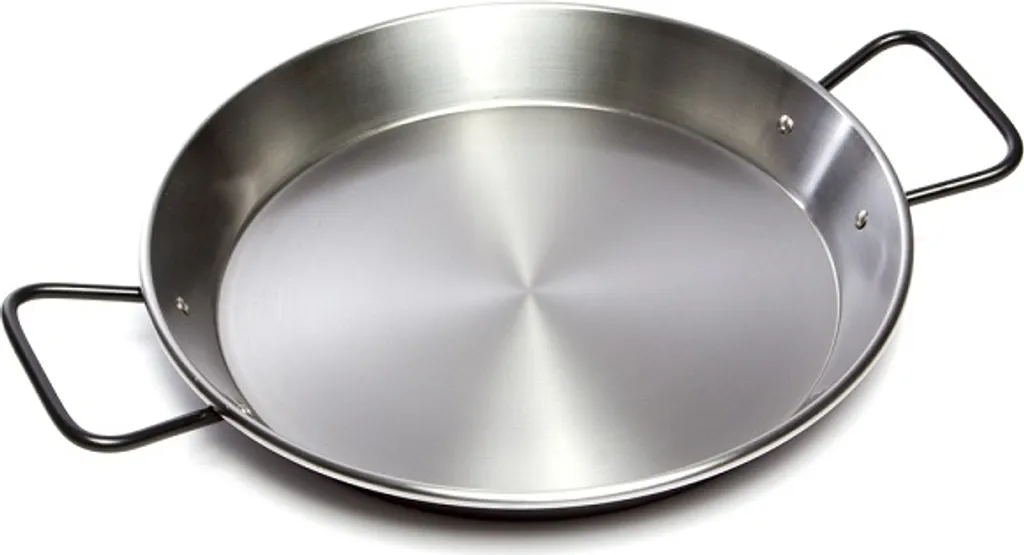 Paella pan, sheet steel, 30 cm - Garcima