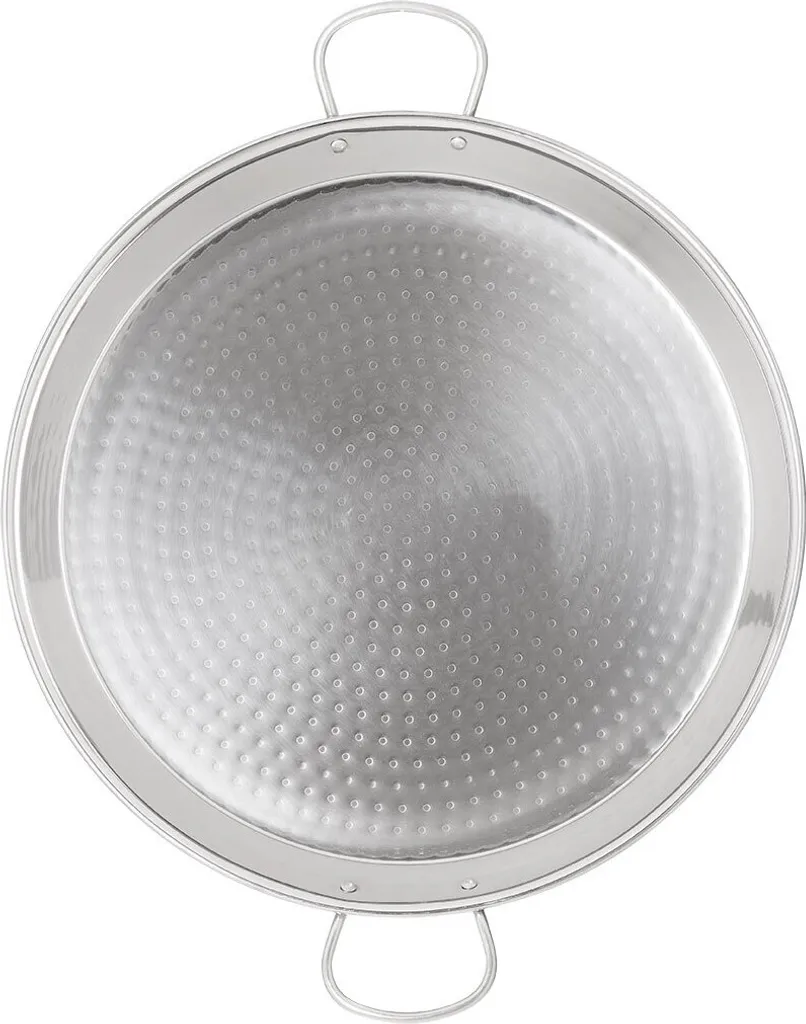 Vaello Paella pan 50cm, stainless steel 18/10