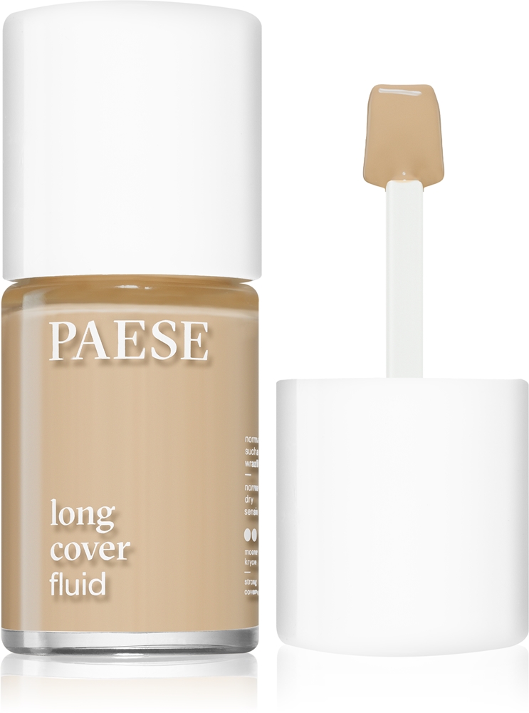 Paese Long Cover Fluid covering make-up fluid Farbton 1,5 Beige 30 ml