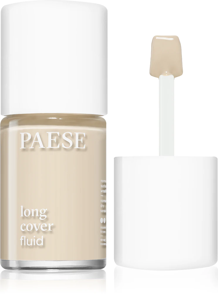 Paese Long Cover Fluid covering make-up fluid Farbton 0,5 Ivory 30 ml