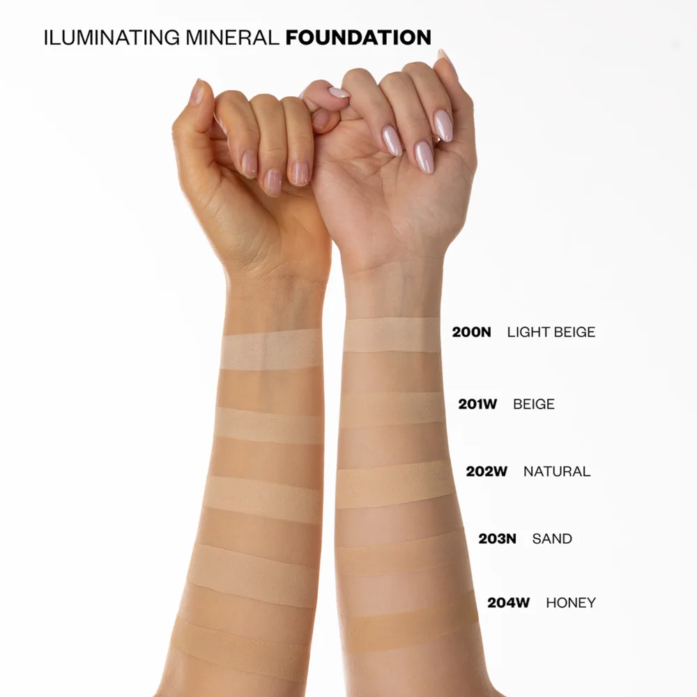 Paese Mineral Line Illuminating powder make-up with minerals (brightening) Farbton 200N light beige 7 g