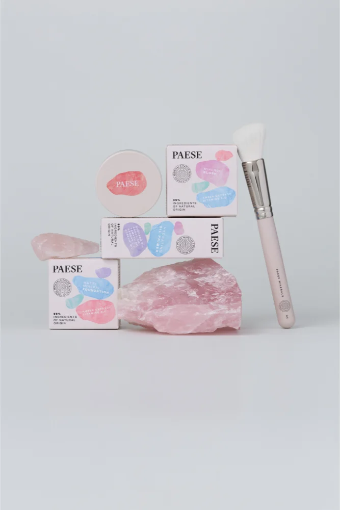 Paese Mineral Line Illuminating powder make-up with minerals (brightening) Farbton 201W beige 7 g