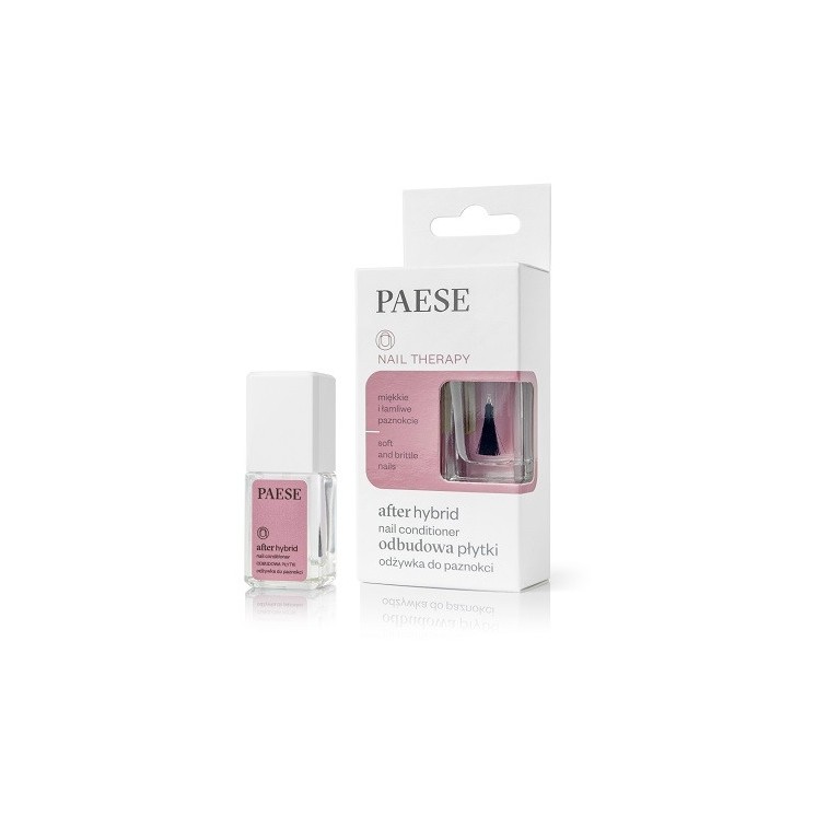 Paese Nail Therapy Conditioner for brittle nails after hybrid manicure Rebuilding the nail plate 8 ml