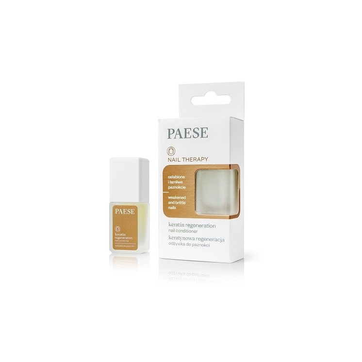 Paese Nail Therapy Conditioner for Weakened Nails Keratin Regeneration 8 ml