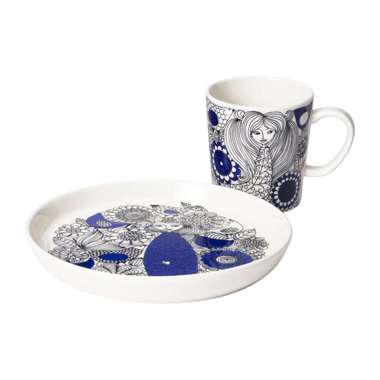 arabia Pagroßaali cup 30Cl and plate Ø19cm