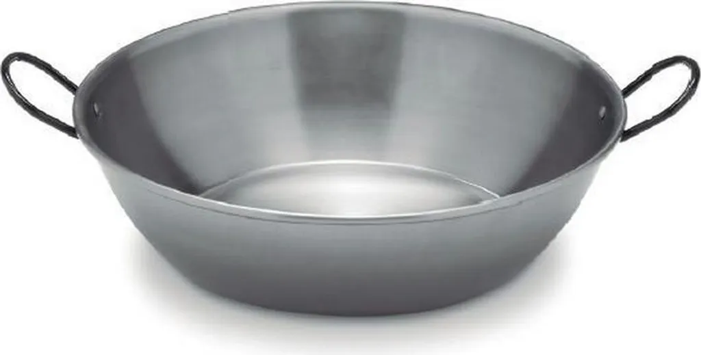 Pailla bowl made of polished steel (50 cm) for 13 people Vaello campos 0450