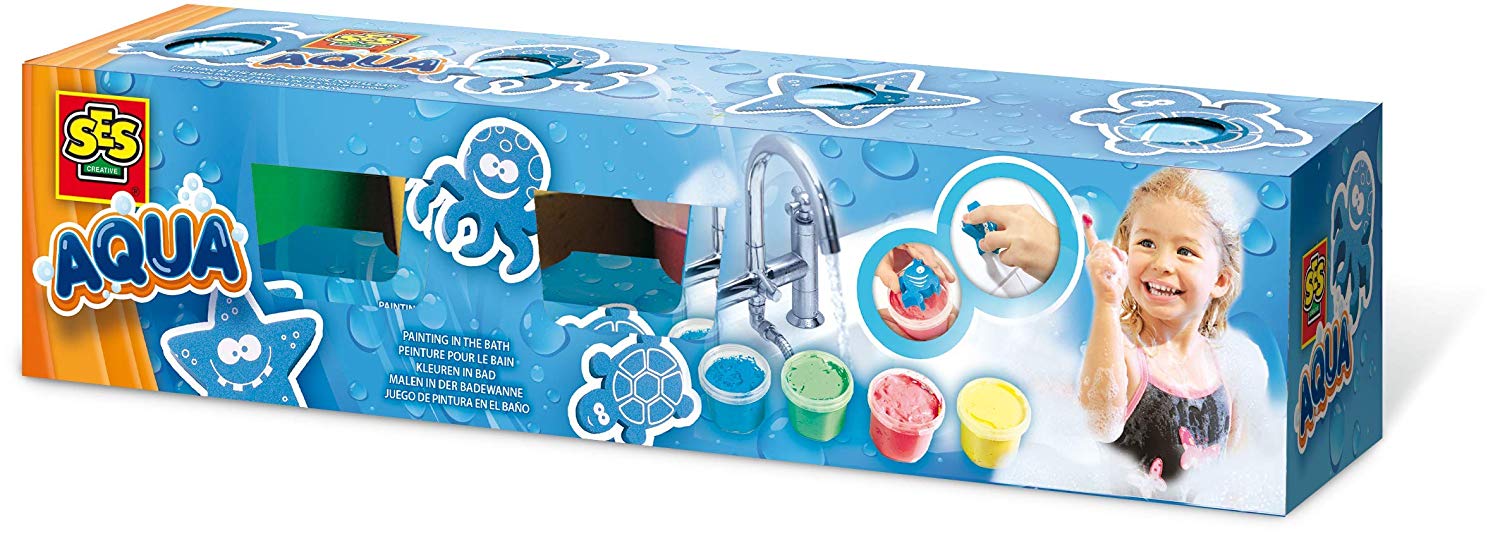 SES Creative Painting Stamping In The Bath