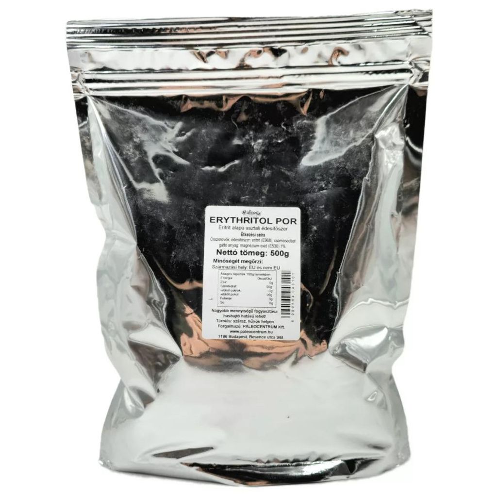 Paleocentrum Kft. Paleolit ​​erythritol powdered sugar with magnesium, 500g erythritol powder / 0 calories / lower carb / paleo 500g
