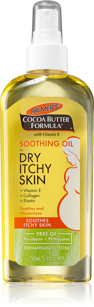 Palmer’s Palmer's Pregnancy Cocoa Butter Formula soothing body oil for dry and itchy skin