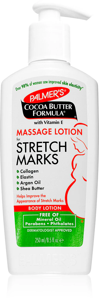 Palmer’s Pregnancy Cocoa Butter Formula massage milk for stretch marks