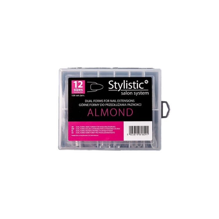 Palu Stylistic Dual Form Almond Upper Forms 120 pieces