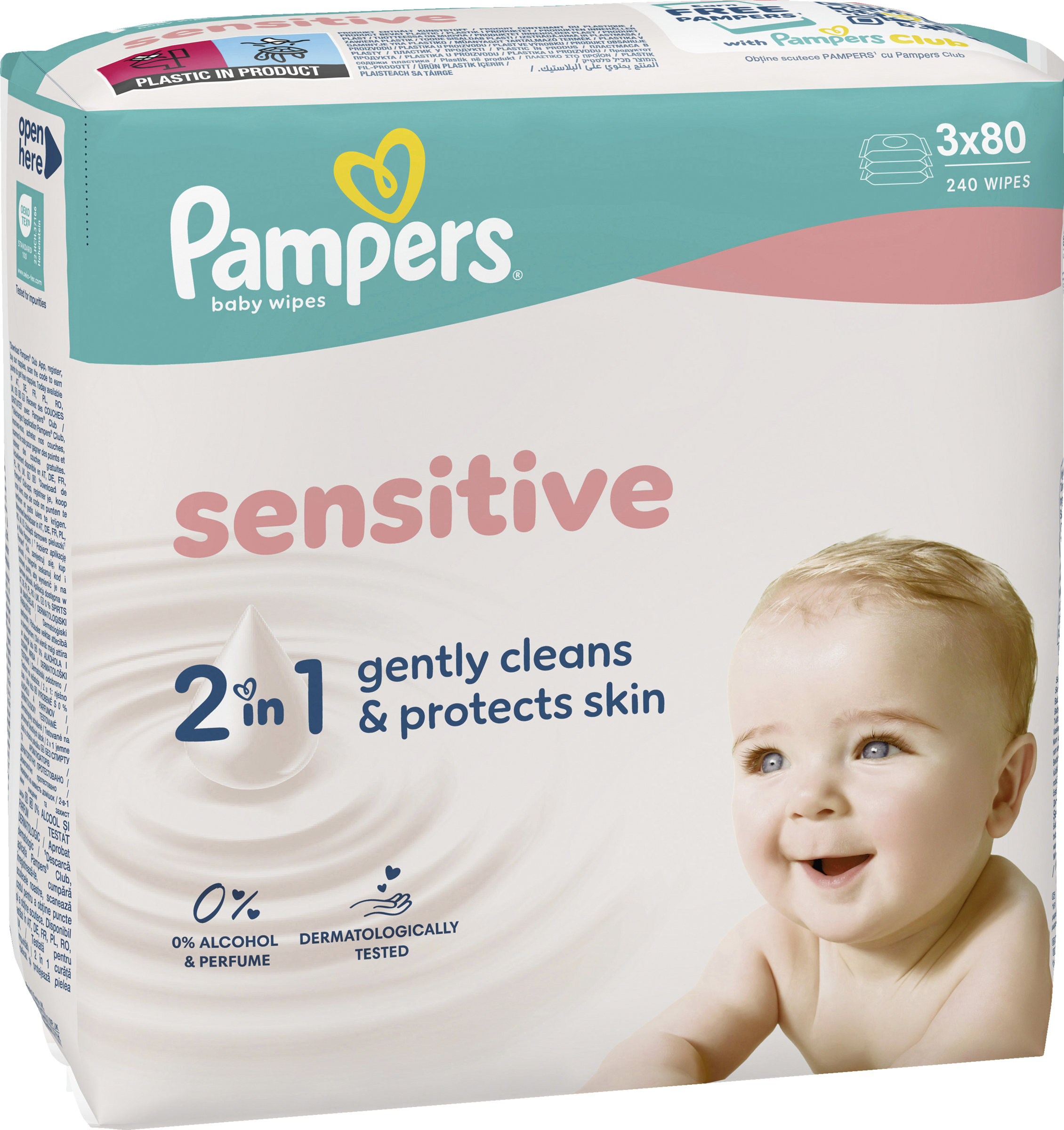 Pampers Sensitive Baby Wipes