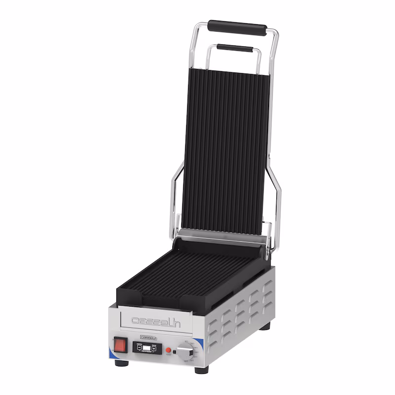Panini Grill Premium Compact - Grilled / Grilled - with Timer CGPRRXSPT Casselin