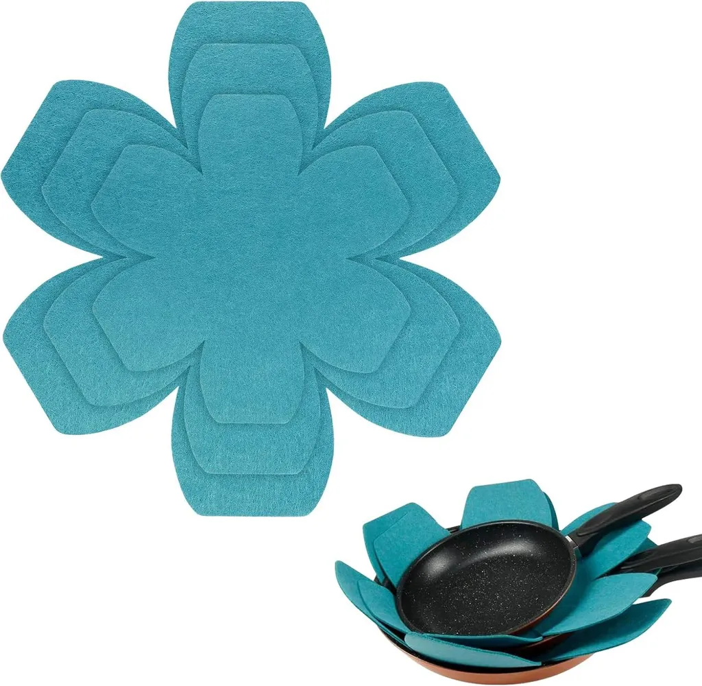 Markenlos Puncture protection pads - Set of 6 - High-quality polyester fleece - 15/20/55 cm