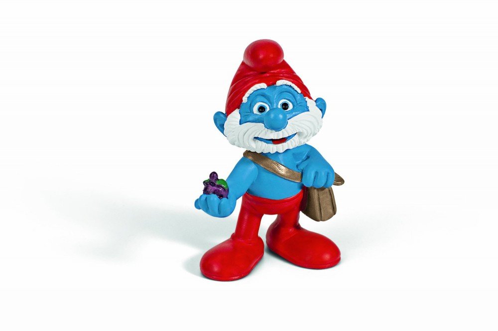 Schleich Papa Smurf With Bag A