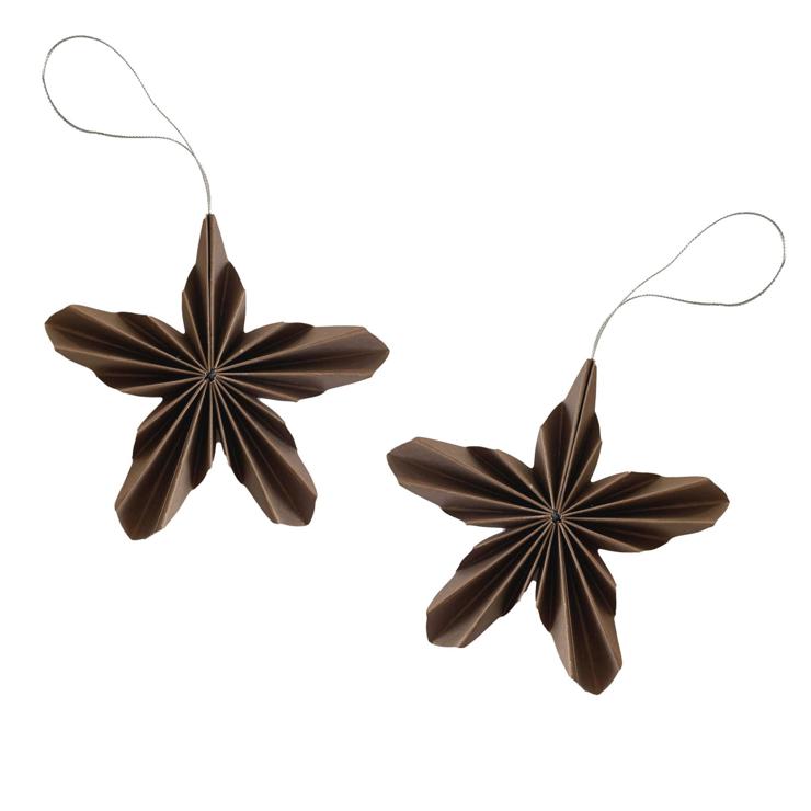 Cooee Design Paper Stars Weihnachtsanhänger